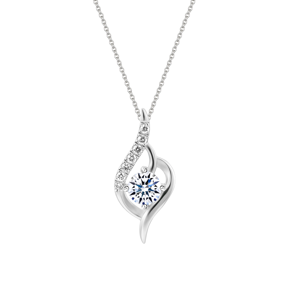 Mặt kim cương viên vàng 14K Brighting GIA 3C