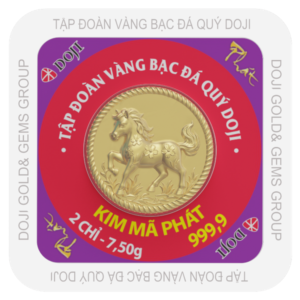 Vàng miếng - GC Kim Mã Chiêu Tài 2c