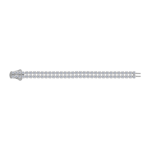 Lắc đính đá CZ vàng 10K Luci RD 1.75-2C W 16