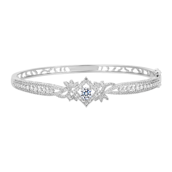 Vòng đeo tay đính đá CZ vàng 14K Regalia S 3C