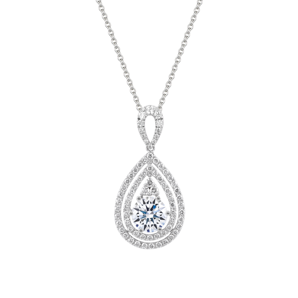 Mặt kim cương tấm vàng 14K Krysia 1CT GVPD0049381