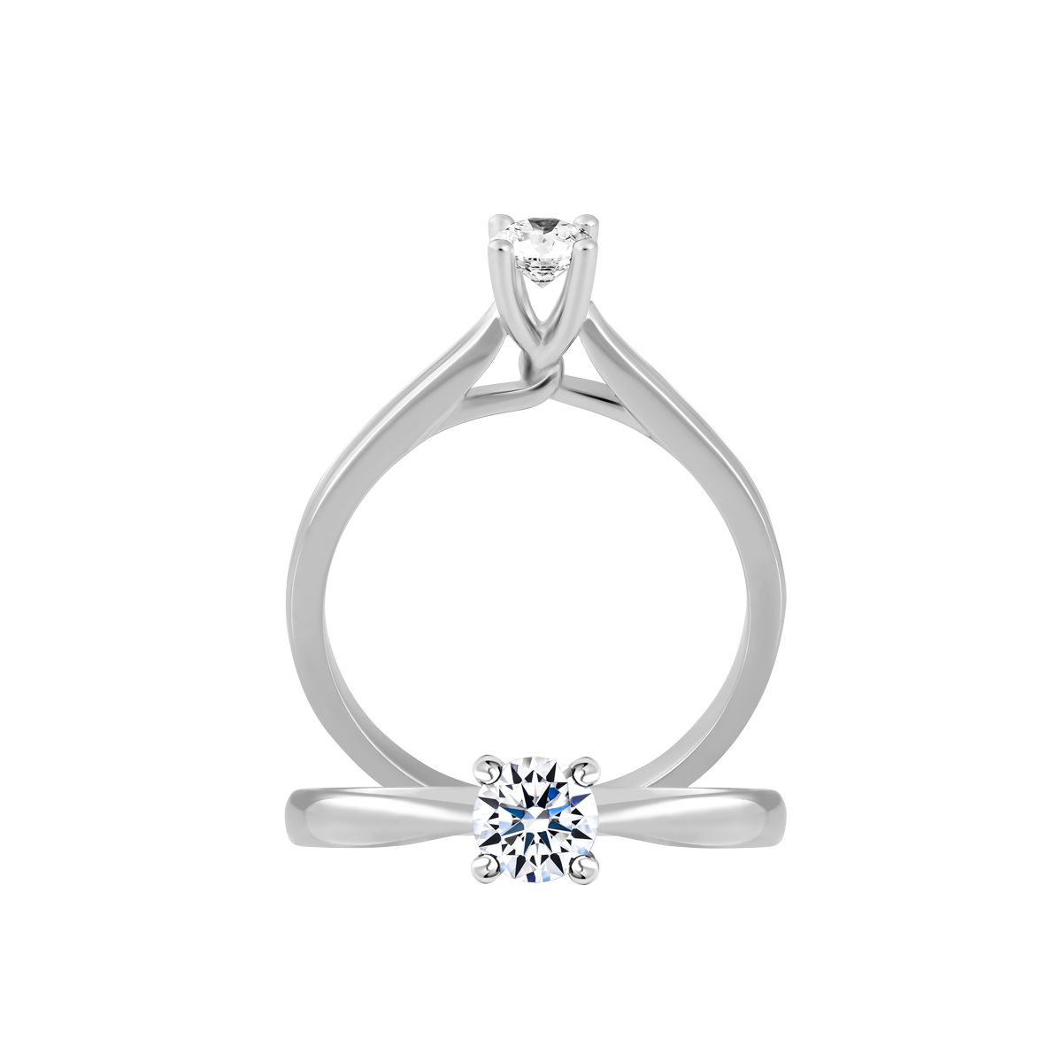 Ổ nhẫn nữ vàng 14K Dakota N 2C