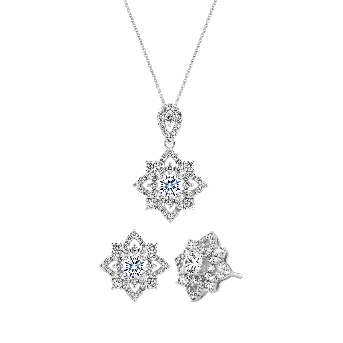 Bộ Trang Sức Clariesta GIA 3C