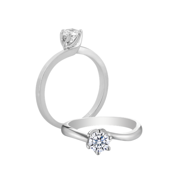 Nhẫn nữ đính đá CZ vàng 14K Flavor of life 3C GVRG0229768