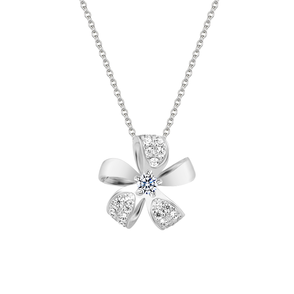 Mặt đính đá CZ vàng 18K Juhi