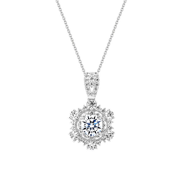 Mặt đính đá CZ vàng 10K Florita 5C