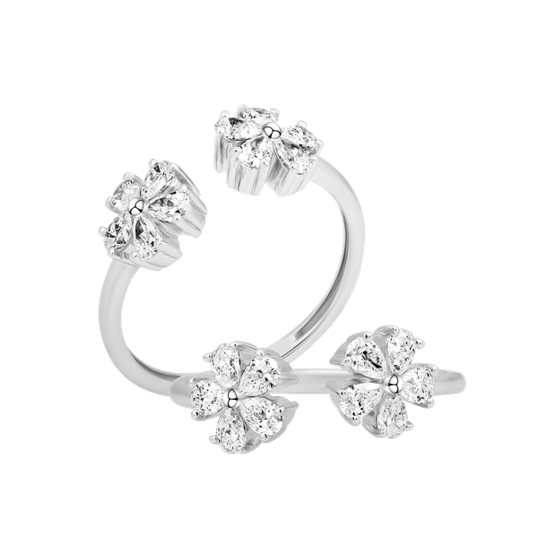 Nhẫn nữ kim cương viên vàng 14K Jena A218 TD