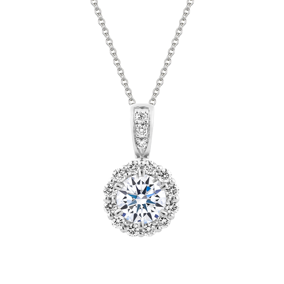 Mặt kim cương viên vàng 14K Trudy N GIA 3C GVPD0039370M