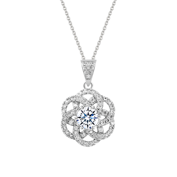 Mặt kim cương tấm vàng 14K Sincere 5C