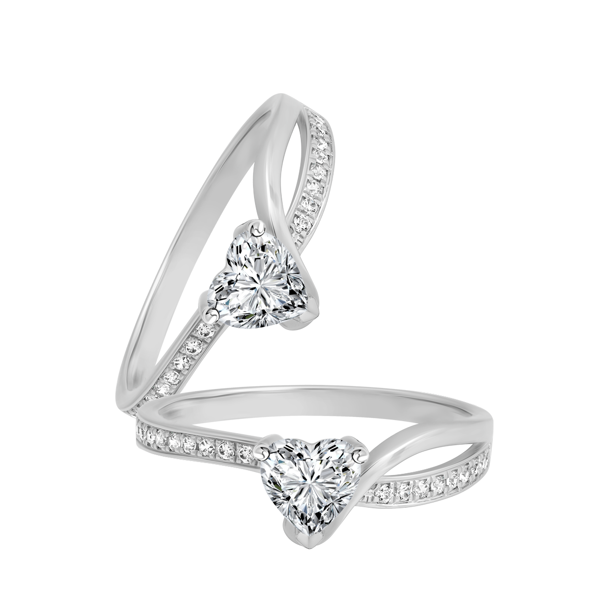 Nhẫn nữ đính đá CZ vàng 18K Smarty HR 5C