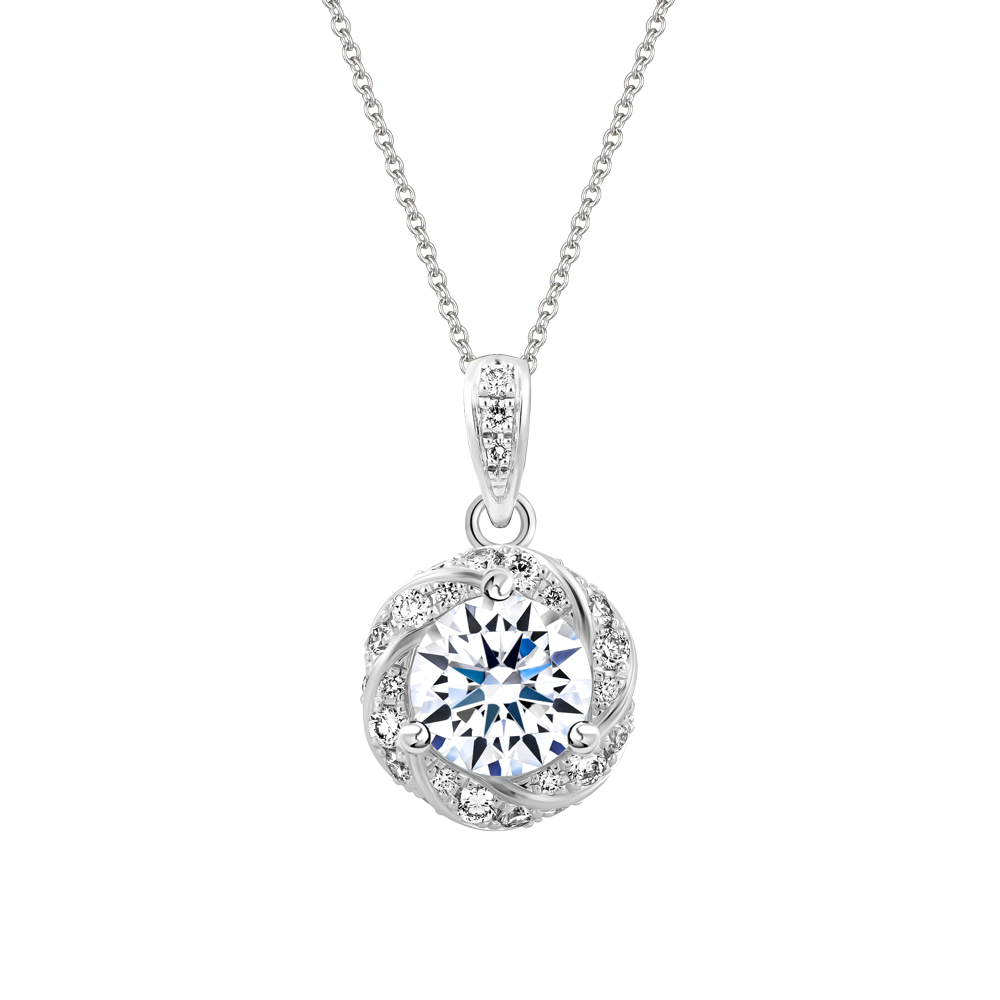 Mặt kim cương tấm vàng 14K Perfection 5C