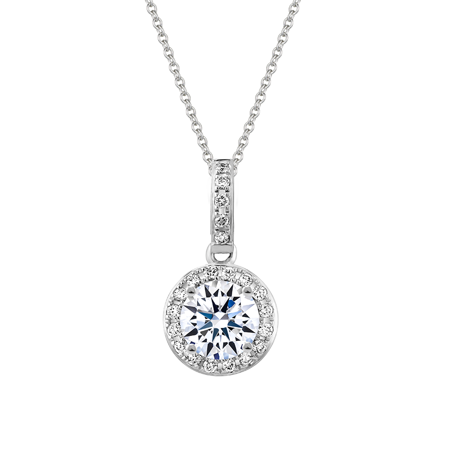 Mặt kim cương 8 Hearts & Arrows vàng 14K Evoke N H&A 2C GVPD0077328