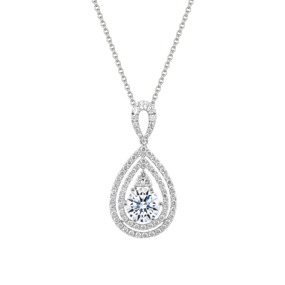 Mặt kim cương tấm vàng 14K Krysia 5C