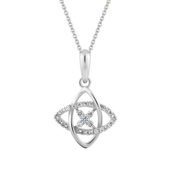 Mặt đính đá CZ vàng 10K Aki N