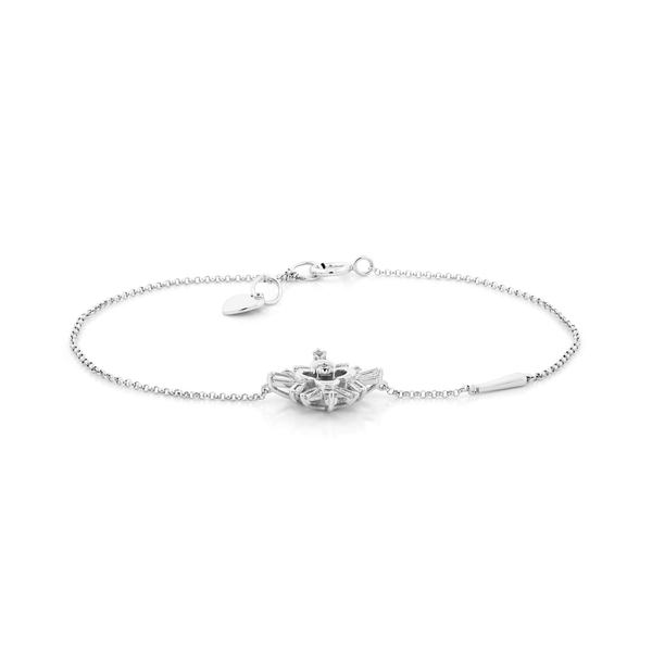 Lắc kim cương viên vàng 14K Jena A285 TD