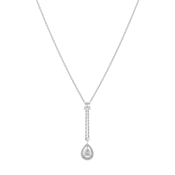 Dây liền mặt kim cương viên vàng 18K Jena A630 TD