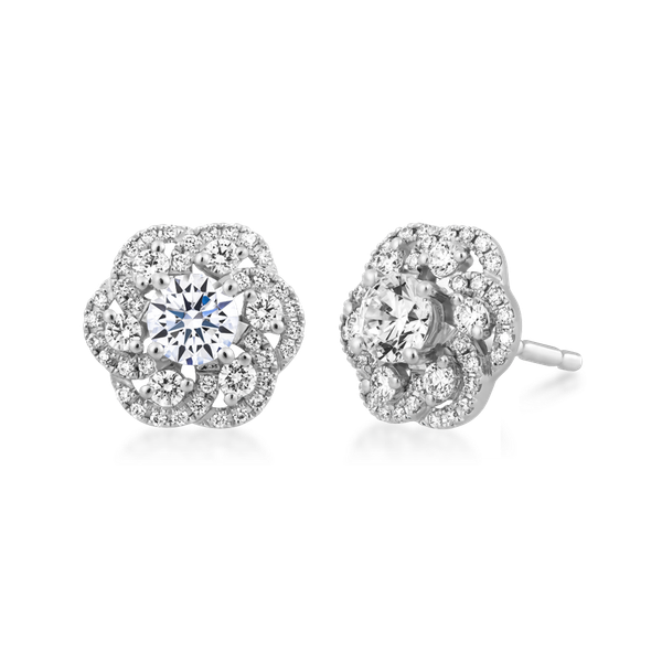 Hoa tai kim cương tấm vàng 14K Naiya 3C GVER0088336