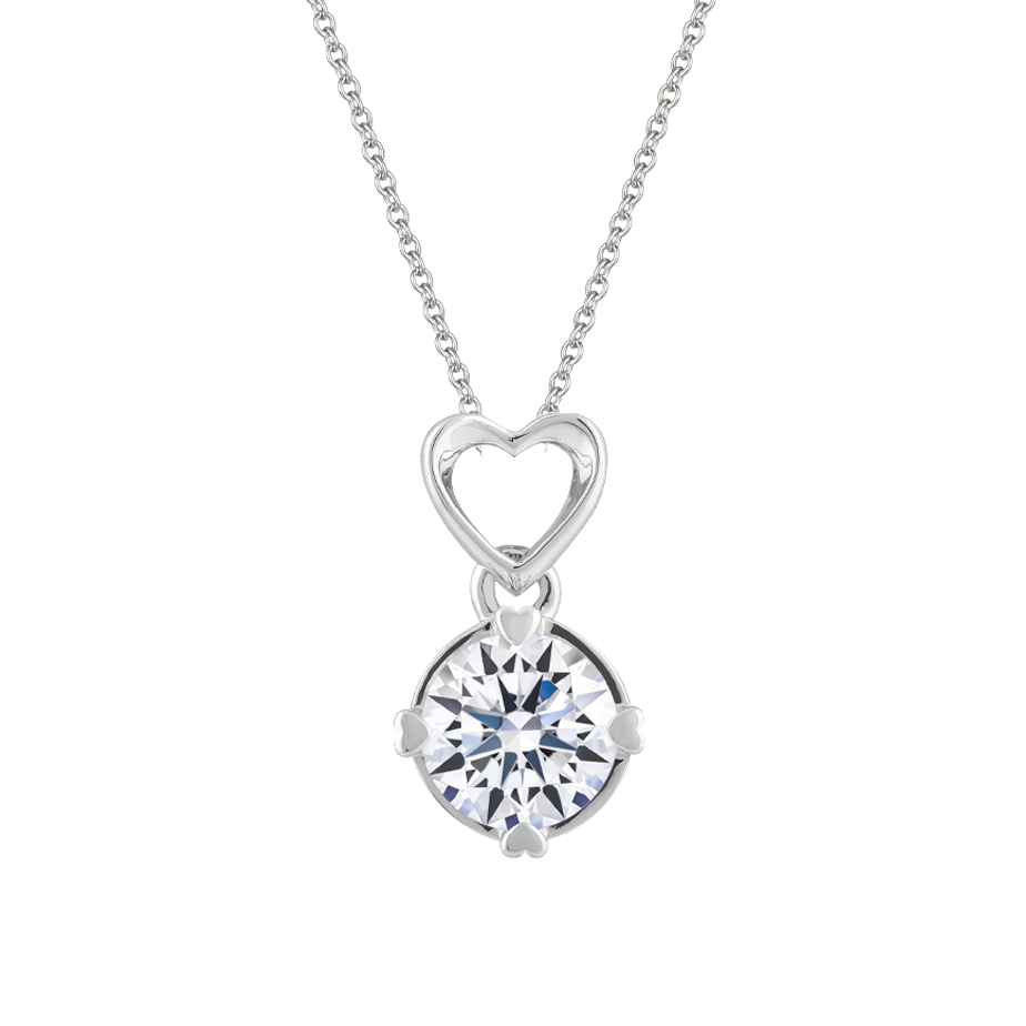 Mặt đính đá CZ vàng 14K Jussi 1CT GVPD0054390