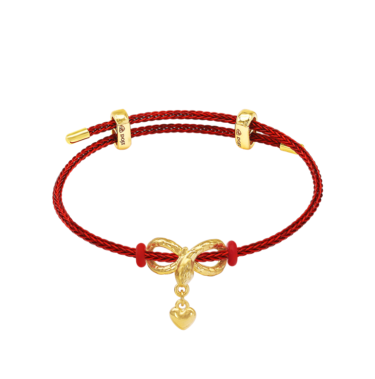 Lắc Vàng 24K Love Infinity CB500569 5D