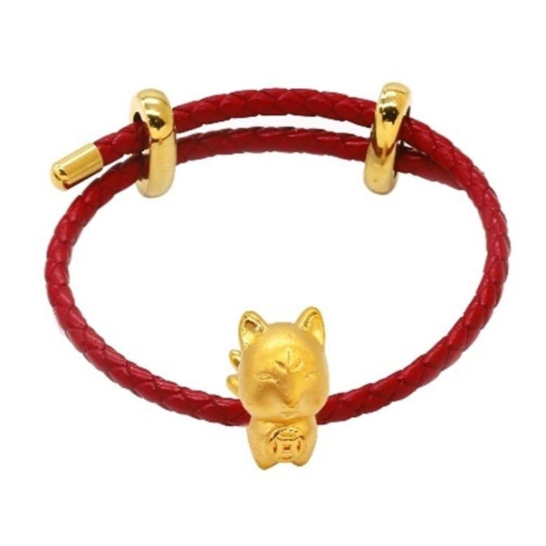Lắc Vàng 24K Mystic Fox CB500304 5D