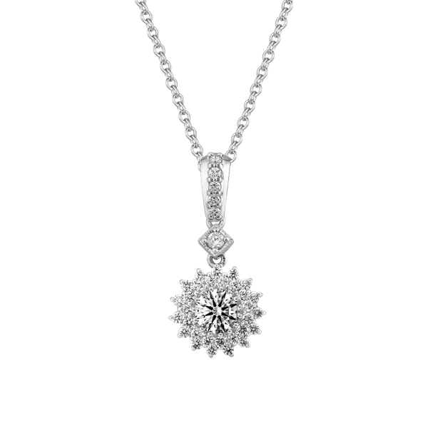 Mặt kim cương tấm vàng 14K Tredway N 2C