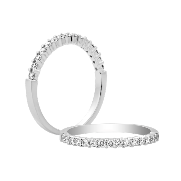 Nhẫn nữ đính đá CZ vàng 10K Peony U2 WHI