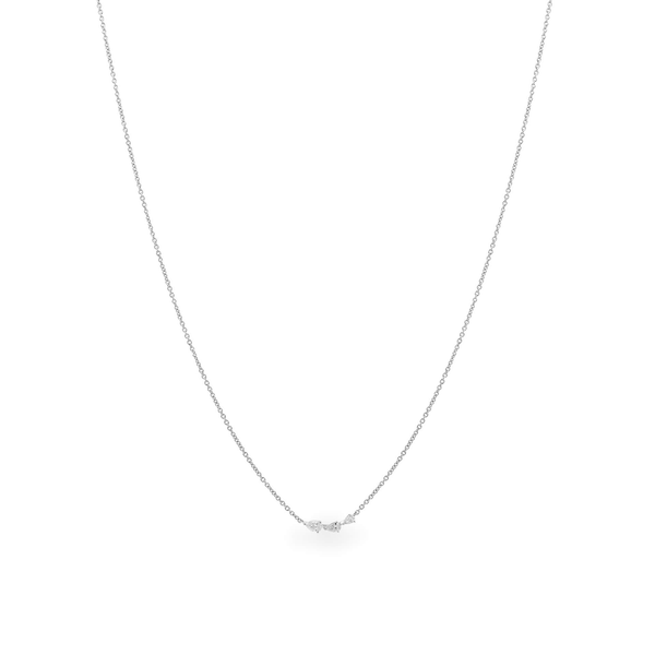 Dây liền mặt kim cương viên vàng 14K Jena A125 TD