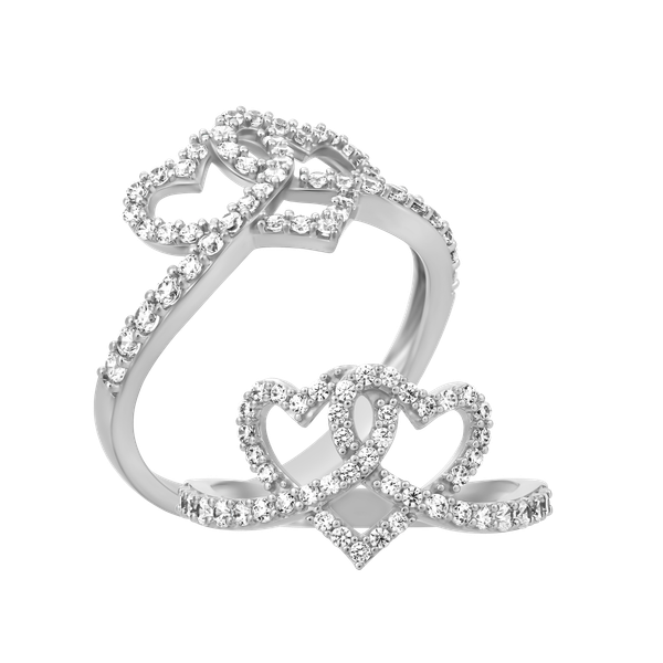 Nhẫn nữ đính đá CZ vàng 10K Hestia