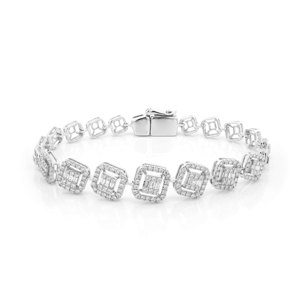 Lắc kim cương viên vàng 14K Jena A364 TD