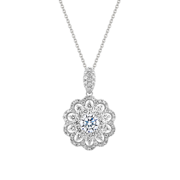 Ổ mặt kim cương tấm vàng 14K Regina 3C