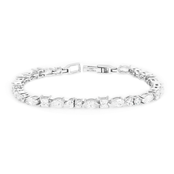 Lắc đính đá CZ vàng 18K Lumine