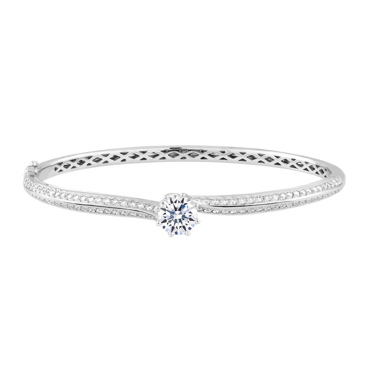 Ổ Vòng đeo tay kim cương tấm vàng 14K Volary S2 1.5CT