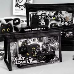 TÚI TAM GIÁC ĐEN CAT LOVELY (HỌC SINH)