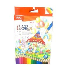 BÚT CHÌ 18 MÀU DELI C130-18 (HỌC SINH)