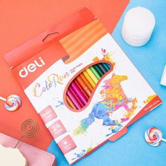 BÚT CHÌ 24 MÀU DELI C00320 (HỌC SINH)