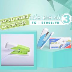 BẤM KIM SỐ 3 FO-ST005/VN (HỌC SINH, VĂN PHÒNG)