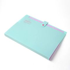 BÌA CÓ NÚT 12 NGĂN-ĐỦ MÀU (VĂN PHÒNG)