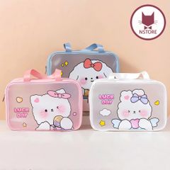 TÚI ĐỰNG ĐỒ TRANG ĐIỂM NHỰA DẼO