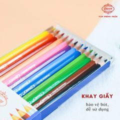 BÚT CHÌ GỖ CP-H12 (12 MÀU) HỌC SINH