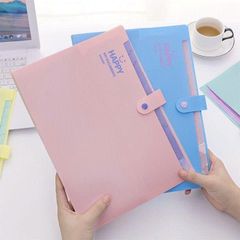 BÌA CÓ NÚT 12 NGĂN-ĐỦ MÀU (VĂN PHÒNG)