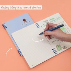 SỔ LÒ XO KÉP 120 TRANG KL.ONG MS 502