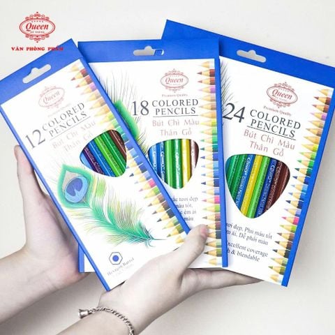 BÚT CHÌ GỖ CP-H12 (12 MÀU) HỌC SINH