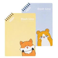 SỔ A5 LÒ XO KÉP CHÉO DASH LINE MS962