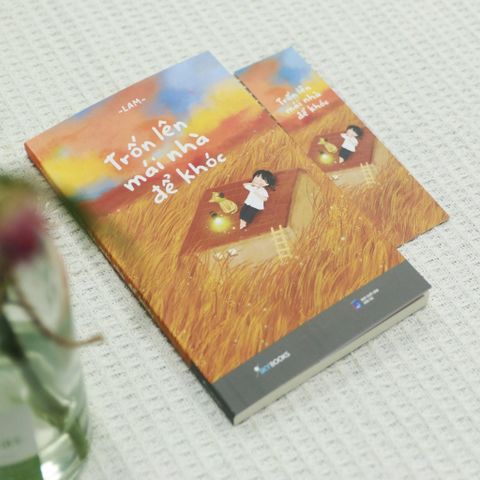 SÁCH TRỐN LÊN MÁI NHÀ ĐỂ KHÓC