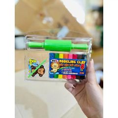 ĐẤT NẶN 8 MÀU+HÌNH THÚ D-08 WIN (HỌC SINH)