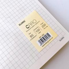 SỔ CARO B5 LÒ XO KÉP CARO BÌA NHỰA