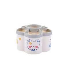 HỘP CẮM BÚT HÌNH HOA XOAY
