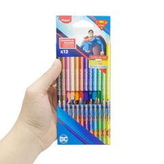 CHÌ MÀU SUPERMAN - 12 MÀU MAPED