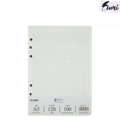 RUỘT SỔ CÒNG CARO A5 MS996 (120 TRANG)