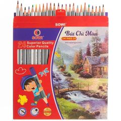 CHÌ MÀU SW 9403 - 12 MÀU, 18 MÀU (HỌC SINH)